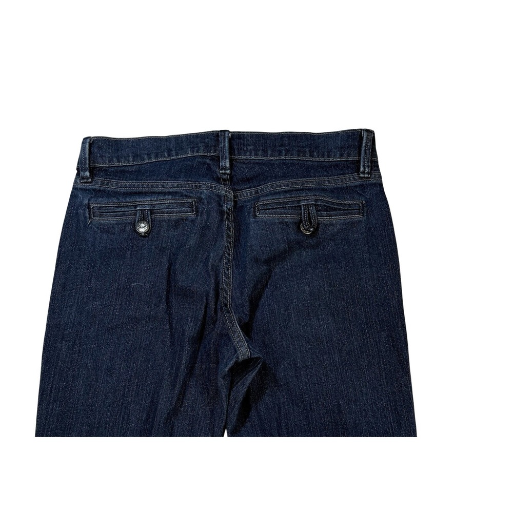 Old Navy The Flirt Mid-Rise Straight Leg Jeans Dark Wash Blue Size 6 Regular - Picture 3 of 9